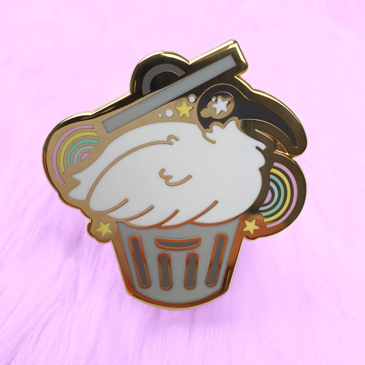 Bin Chicken Enamel Pin