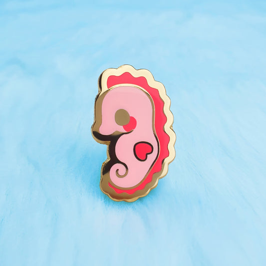 Seahorse Enamel Pin