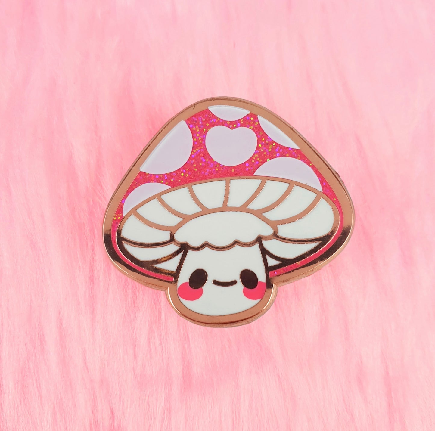 Amanita Mushroom Enamel Pin