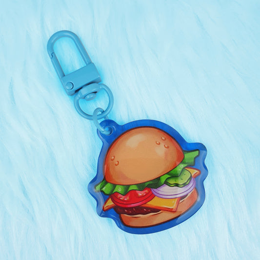Sea Burger Acrylic Charm